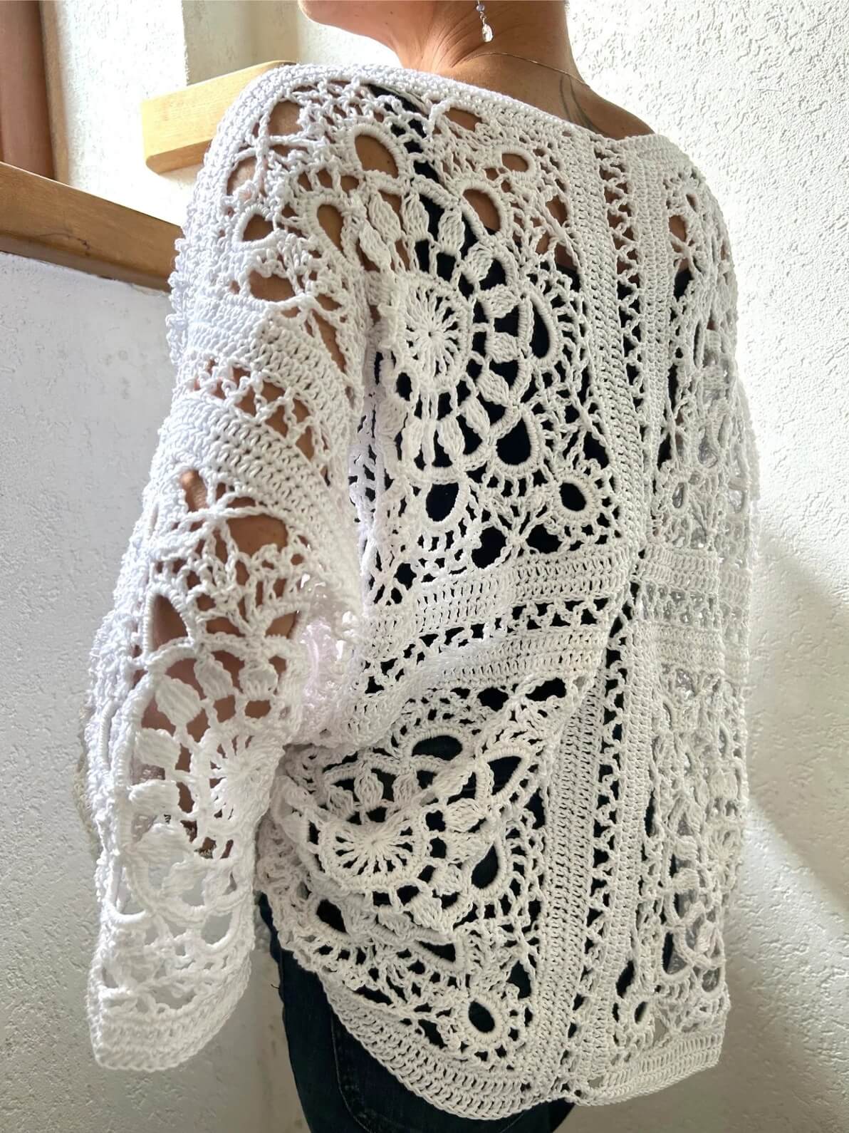 CROCHET GRANNY SQUARE SWEATER | Crochet Pattern