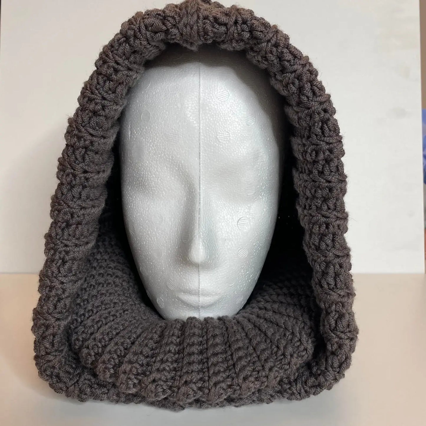 Balaclava TURTLENECK Hoodie Crochet Pattern