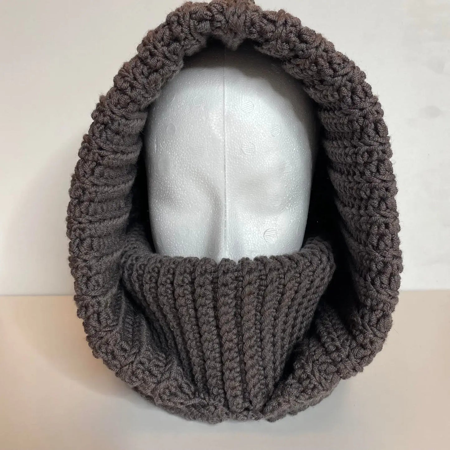 Balaclava TURTLENECK Hoodie Crochet Pattern